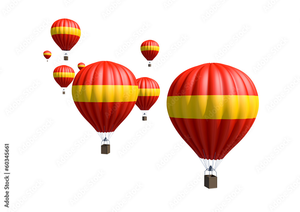 Obraz premium Hot Air Balloons