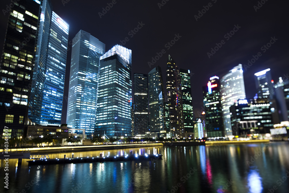 Obraz premium City by night