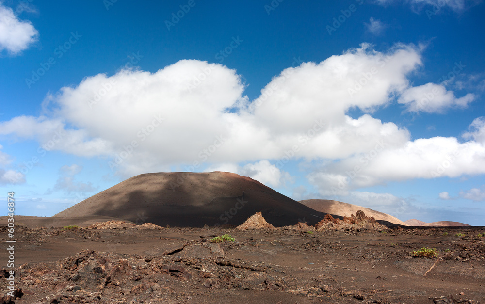 Volcanic desert of Lanzarote Volcanic desert of Lanzarote