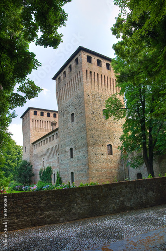 Castle of Castelguelfo. Noceto. Emilia-Romagna. Italy.