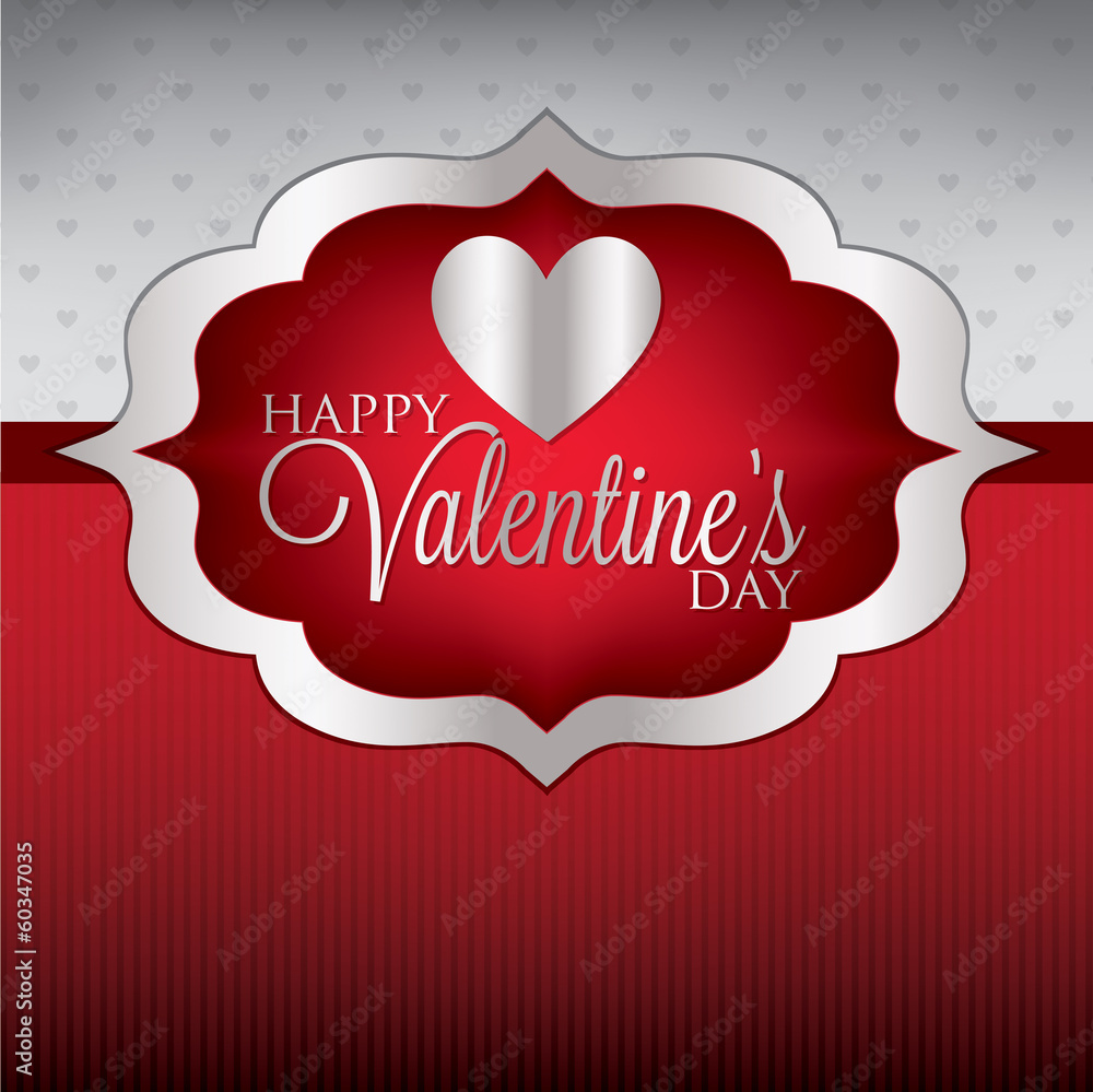 Label Valentine's Day heart card/invitation in vector format. Label Valentine's Day heart card/invitation in vector format.