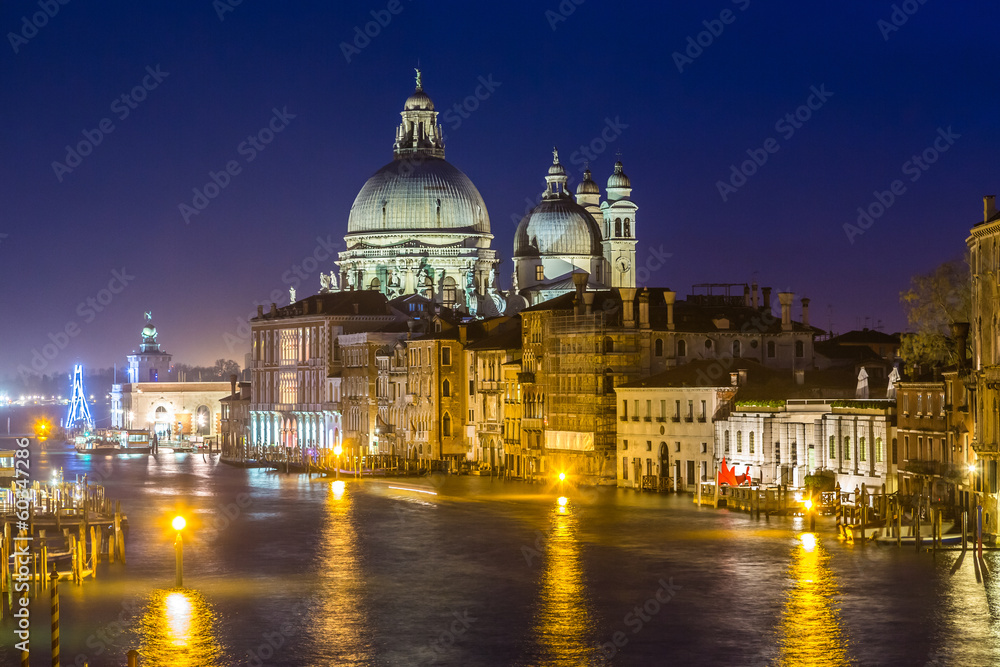 View of Basilica di Santa Maria della Salute,Venice, Italy