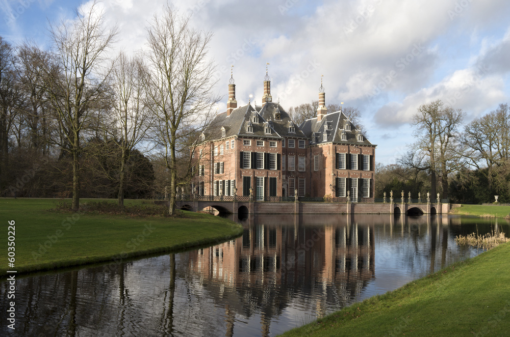 Fototapeta premium Duivenvoorde Castle in Voorschoten, Netherlands.