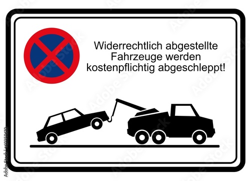 Halteverbot wegen Privatbesitz