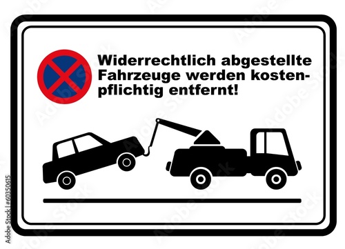 Halteverbot wegen Privatbesitz