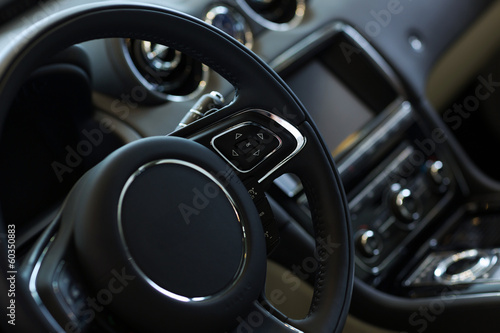 Car steering wheel © Sergey Nivens