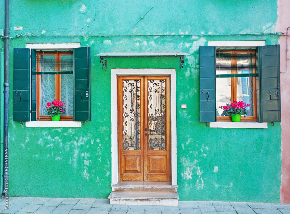 Naklejka premium green house