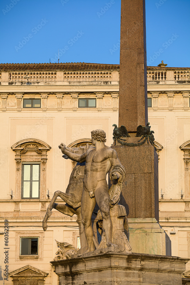 Quirinale hill. Rome. Italy.