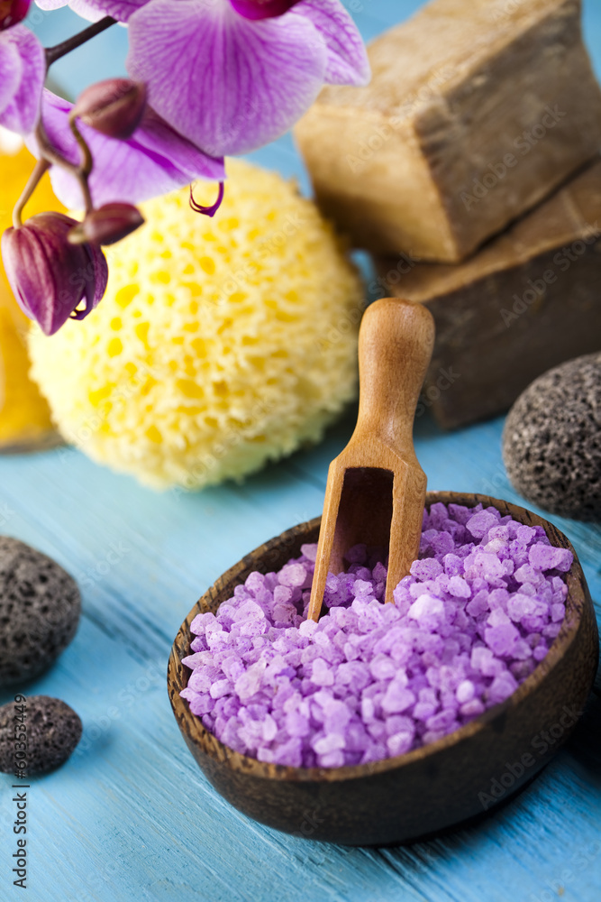 Natural bath salt, organic products, Spa Natural bath salt, organic products, Spa