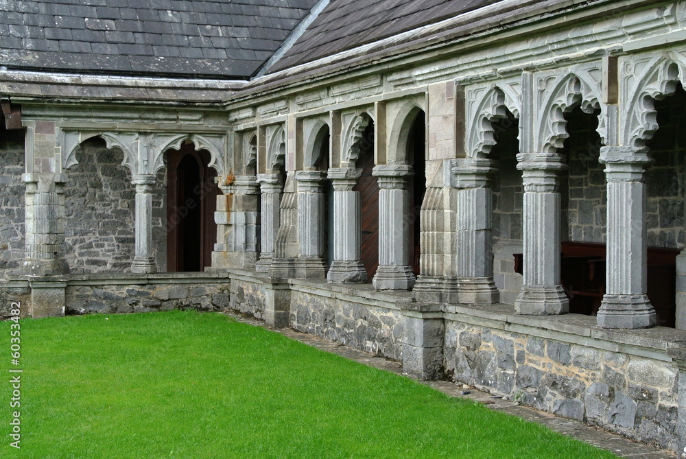 Fototapeta premium Holy Cross Abbey Kreuzgang