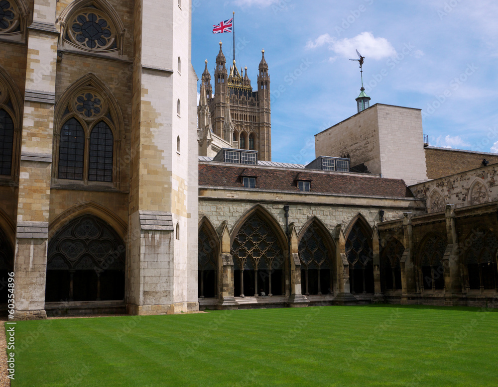 Westminster Abbey courtyard