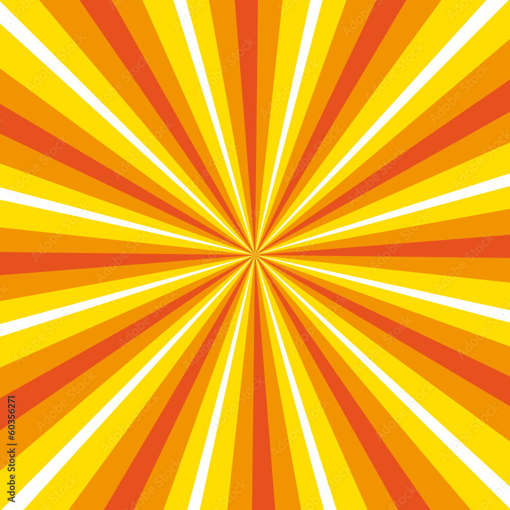 Obraz premium Retro pop sunburst background.