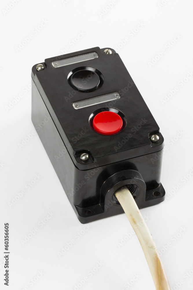 Fototapeta premium control on the white background