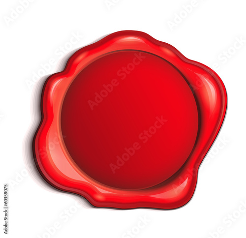 Rotes Wachssiegel