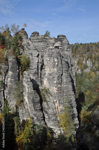 Aussichtspunkt an der Bastei photo