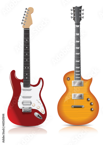 two guitars