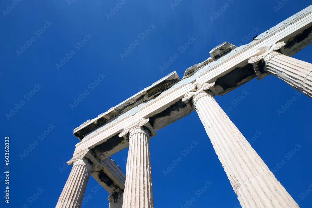 Parthenon on the Acropolis in Athens