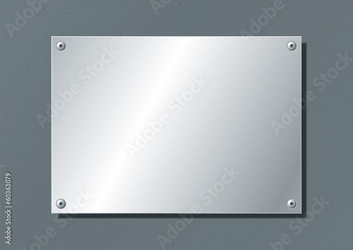 Aluminium Schild