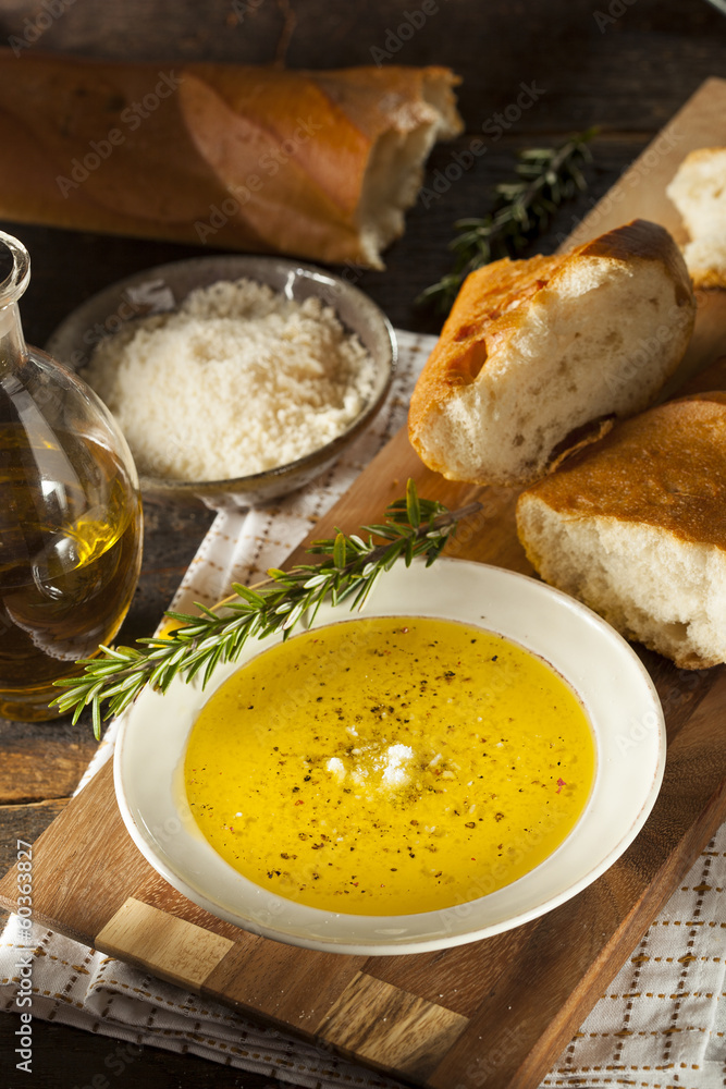 Italian Bread with Olive Oil for Dipping Italian Bread with Olive Oil for Dipping