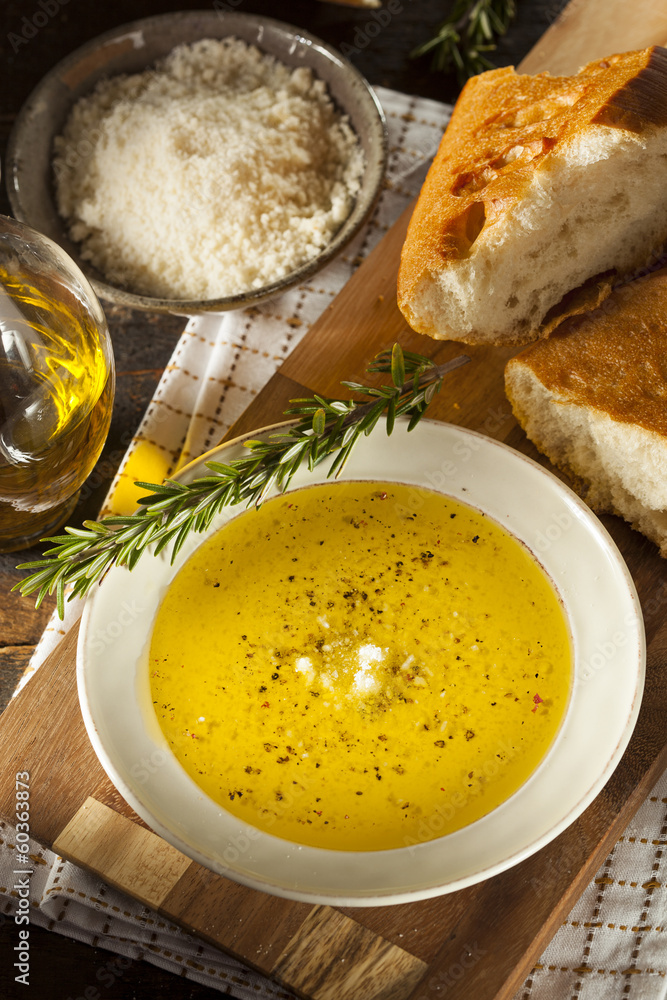 Italian Bread with Olive Oil for Dipping Italian Bread with Olive Oil for Dipping
