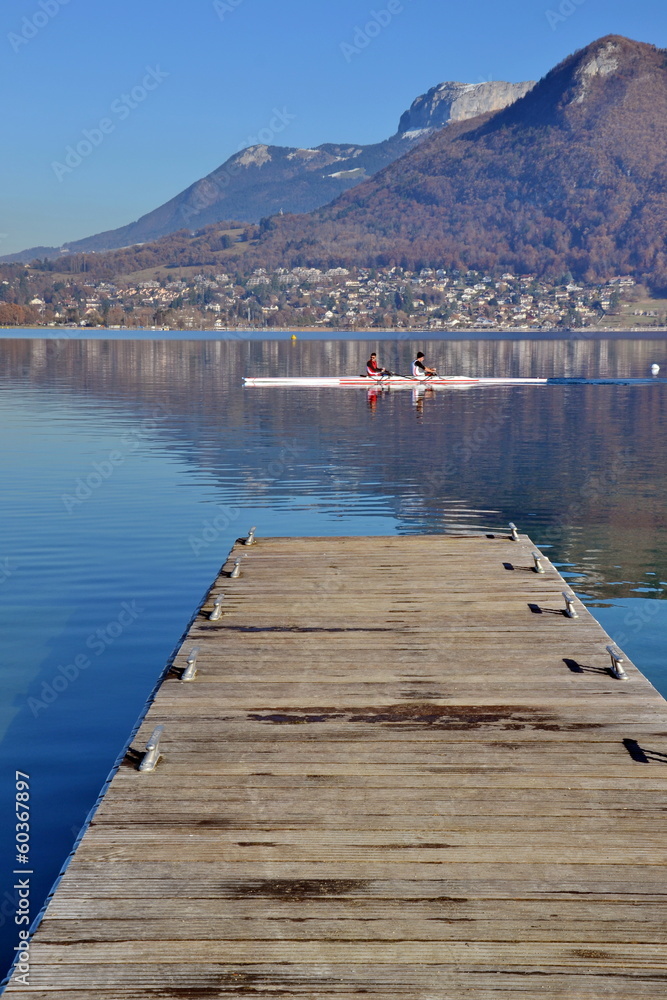 Naklejka premium lac d'annecy