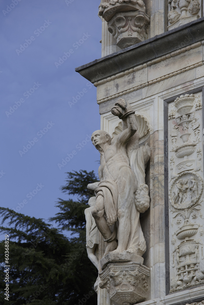 Fototapeta premium Detail of Renaissance facade