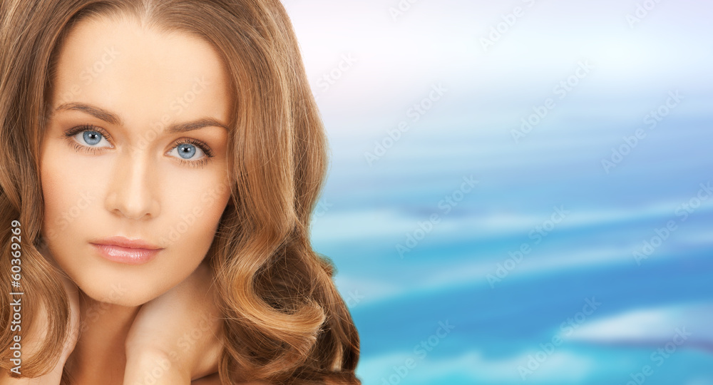 beautiful woman with long hair beautiful woman with long hair