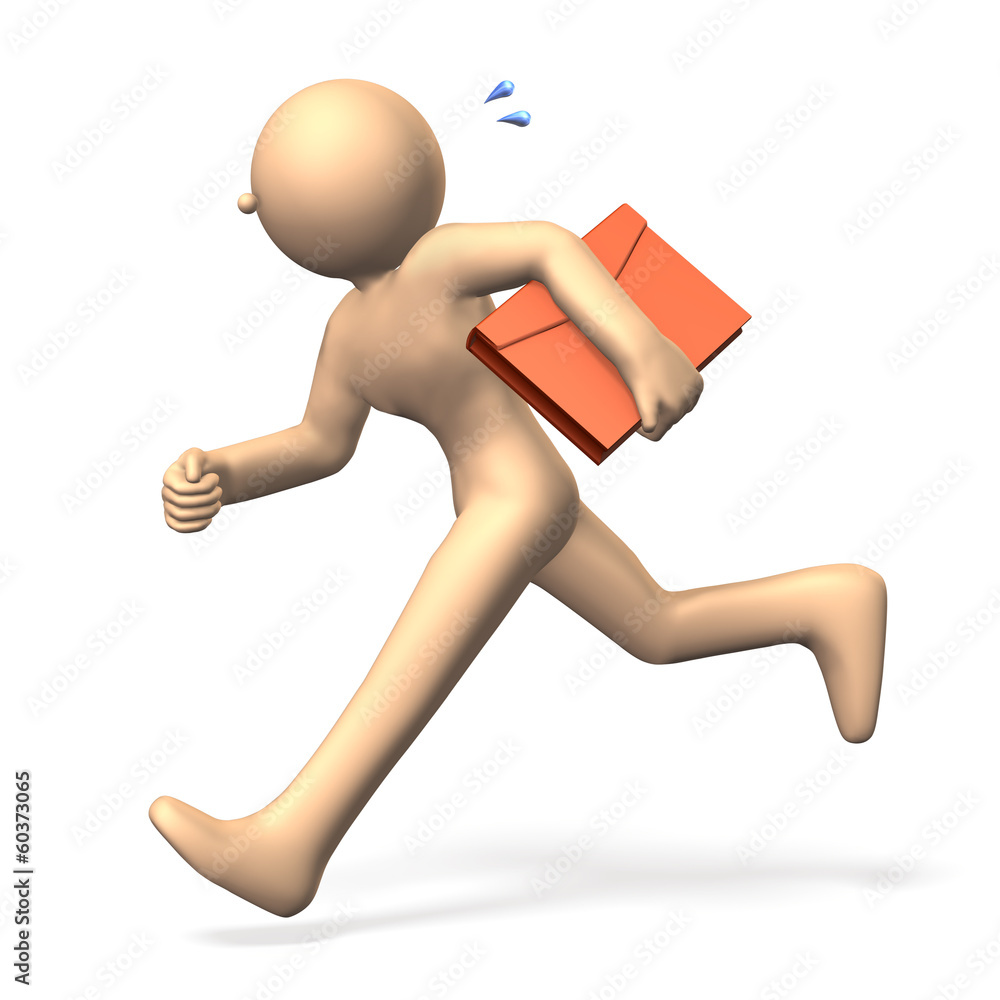 I deliver the luggage. I deliver the luggage.