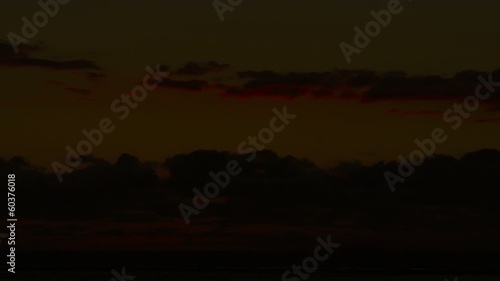 Beach Sunset Timelapse, Mauritius photo