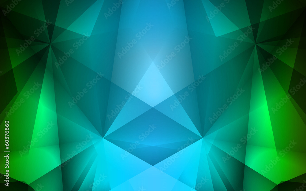 Fototapeta premium Colorful geometric background with triangles