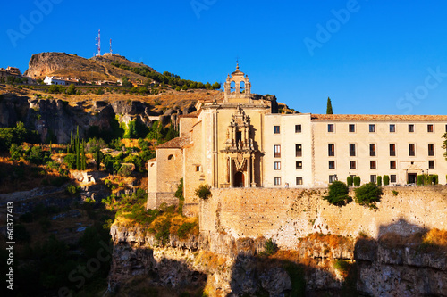 Fototapeta Naklejka Na Ścianę i Meble -  Day view of convent of Saint Paul. Cuenca