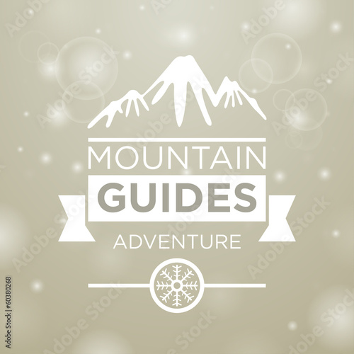 Mountain guides adventure