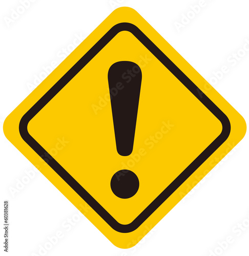 warning sign Vector
