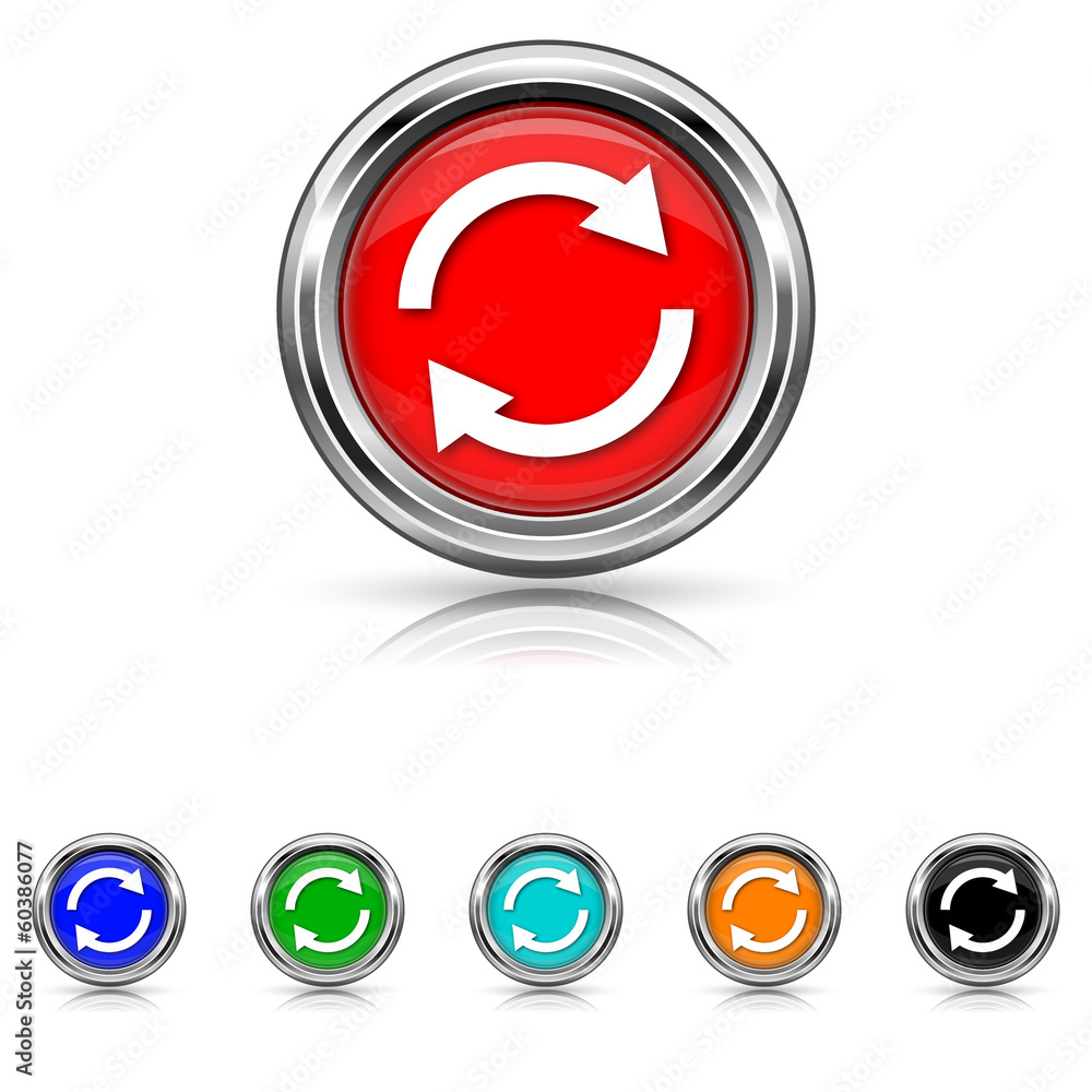 Reload two arrows icon - vector set Reload two arrows icon - vector set