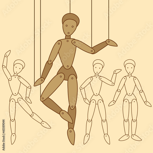 Flat dolls