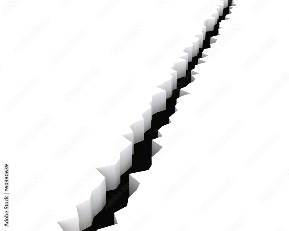 Obraz premium 3D deep gap