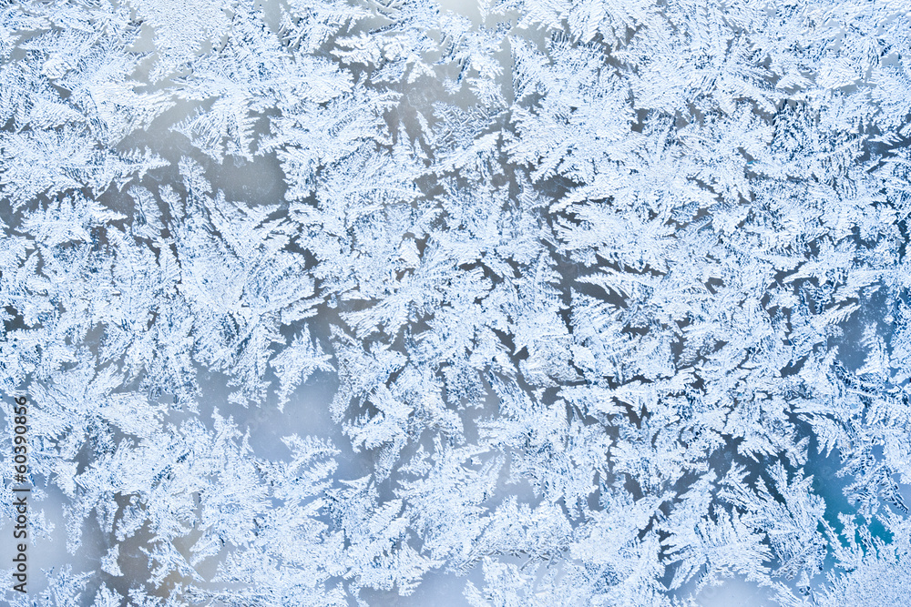 Frost pattern Frost pattern