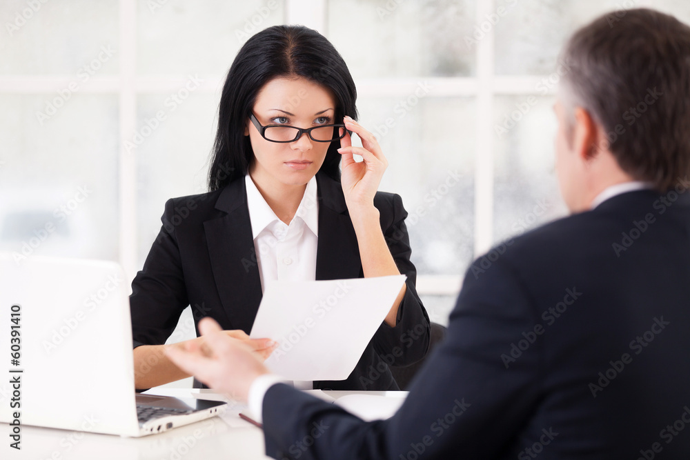 Job interview. Job interview.