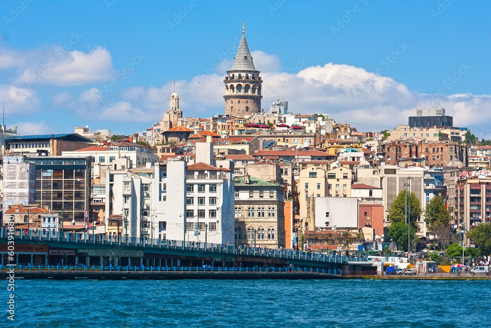 Fototapeta premium Galata district in Istanbul