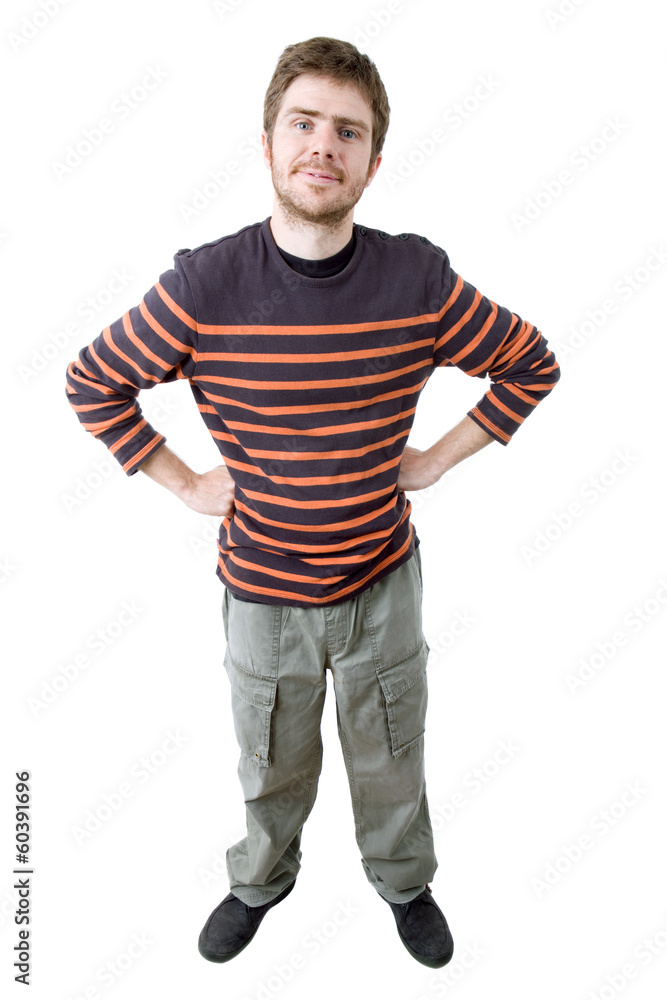 Naklejka premium man full body