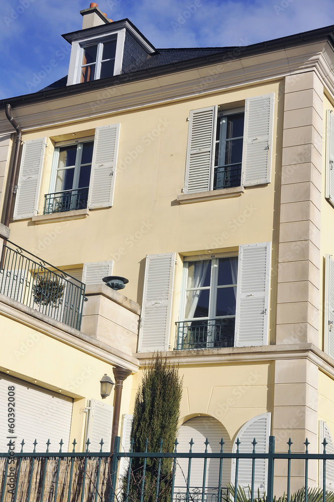 Fototapeta premium A renovated old building