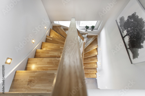 Treppenstufen Holztreppe Wohnung photo
