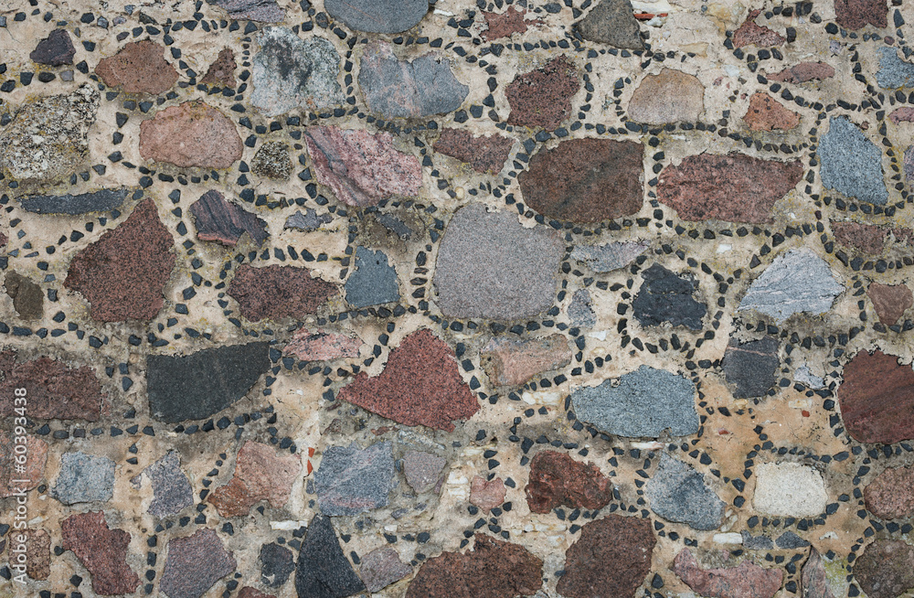 Background of granite stone wall texture Background of granite stone wall texture