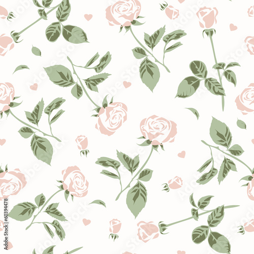 Pattern of roses