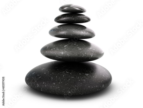 Five Pebbles Stacked, Harmony Concept