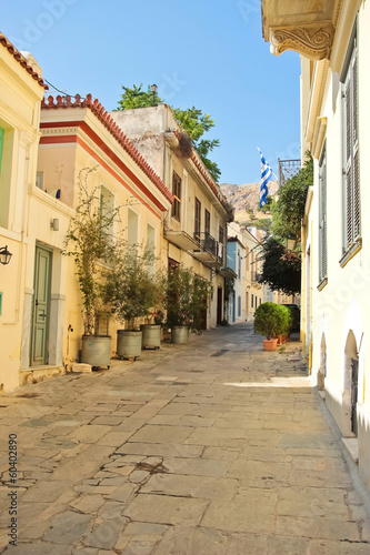 Streets of Athens old town