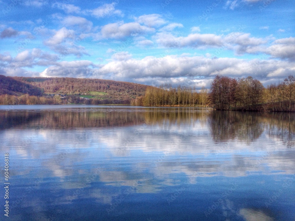 Echternach lake Luxembourg Echternach lake Luxembourg
