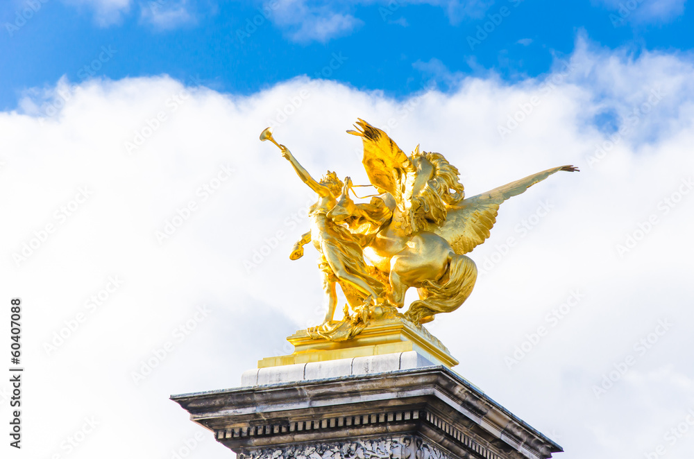 Fototapeta premium Bridge pont Alexandre III