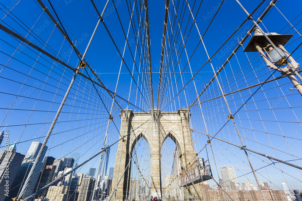 Fototapeta premium Brooklyn bridge,New York