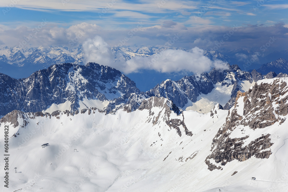 Alpine alps mountain
